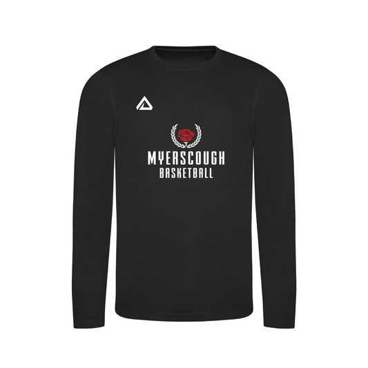 MANDATORY - Myerscough College Basketball Pioneer Nevis Long Sleeve Tech Tee