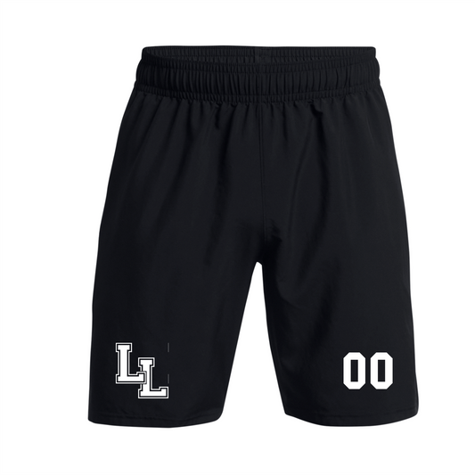 BI Lionesses Under Armour Tech Woven Wordmark Shorts