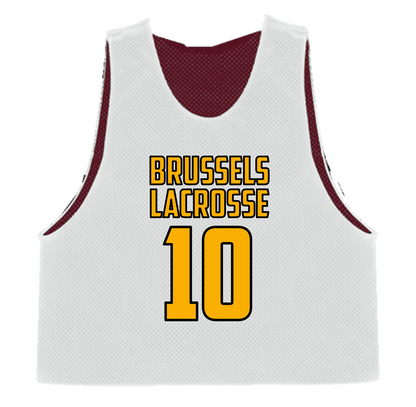 Brussels LC Reversible Mesh Lacrosse Pinnie