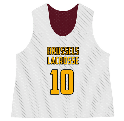 Brussels LC Reversible Mesh Lacrosse Pinnie