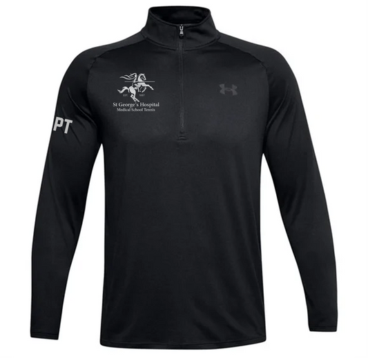 St Georges Tennis Under Armour 1/4 Zip Long Sleeve Tech Tee