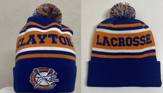 Clayton Lacrosse Bobble Hat