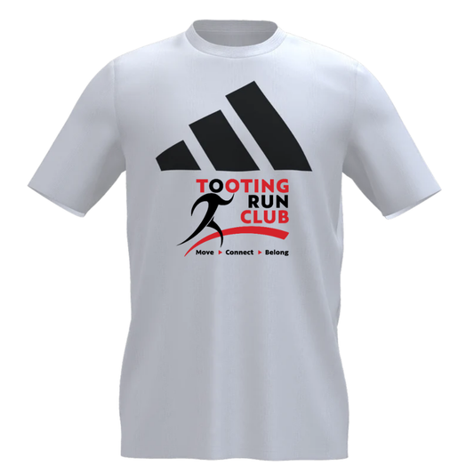 Tooting Run Club Adidas Logo T-Shirt