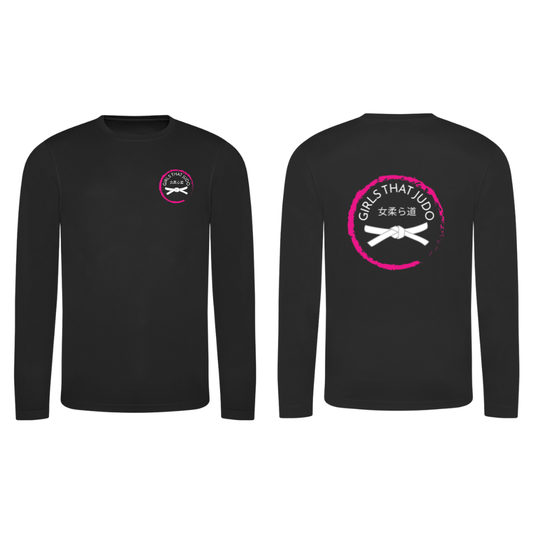 Girls That Judo Long Sleeve Tech Tee