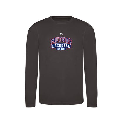 Stockport Metros Boys Long Sleeve Tech Tee