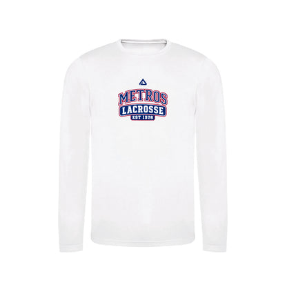 Stockport Metros Boys Long Sleeve Tech Tee