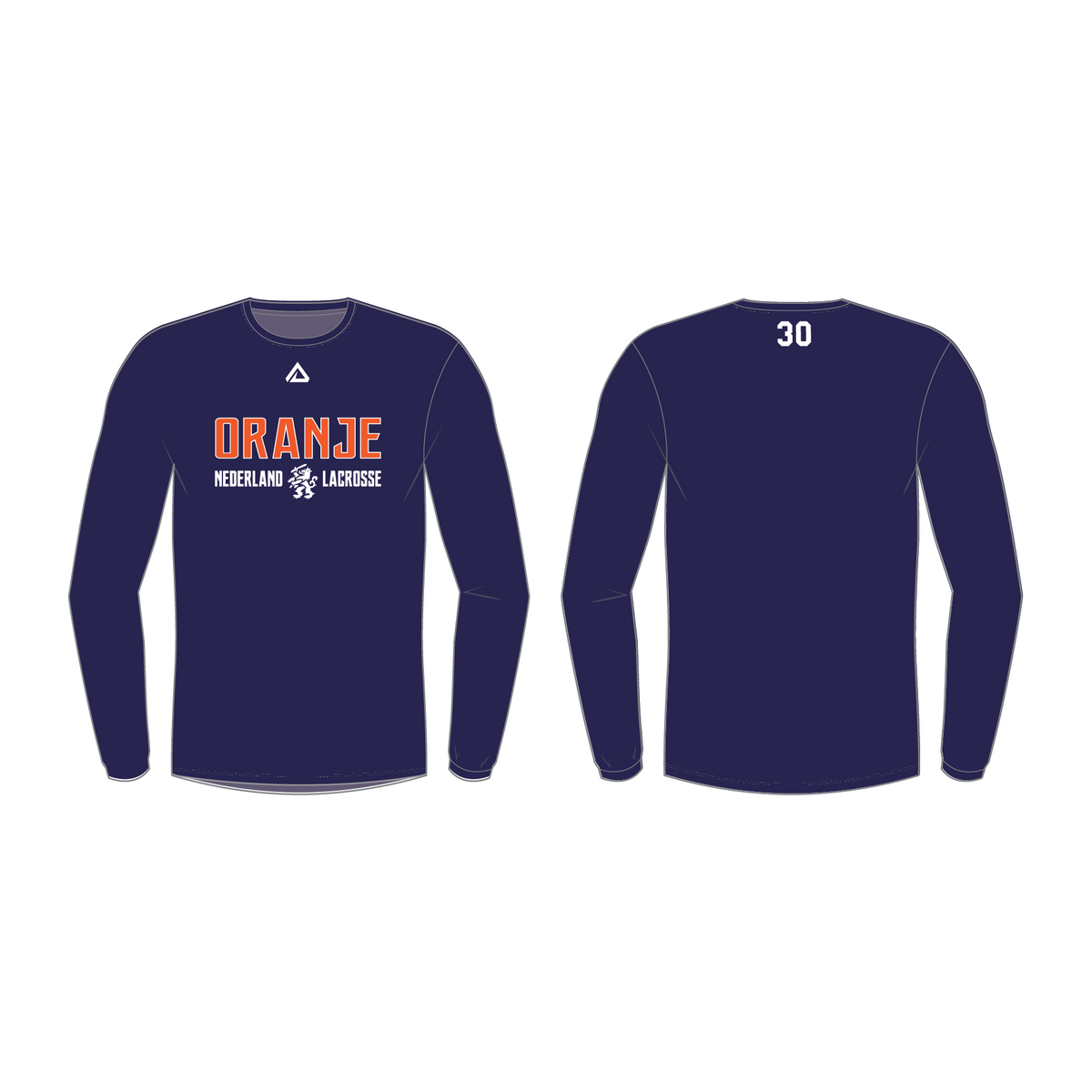 Nederland Lacrosse Long Sleeve Tech Tee