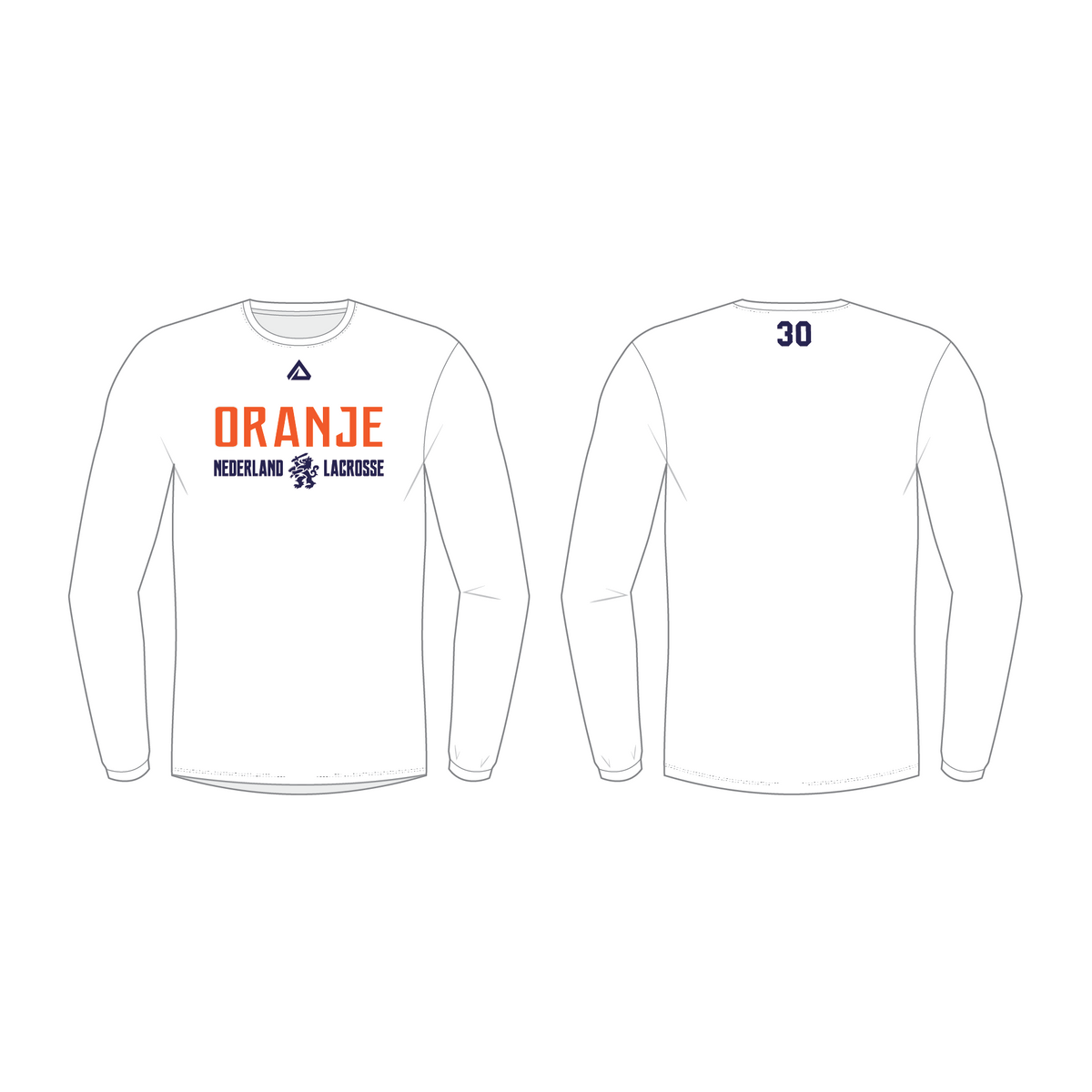 Nederland Lacrosse Long Sleeve Tech Tee