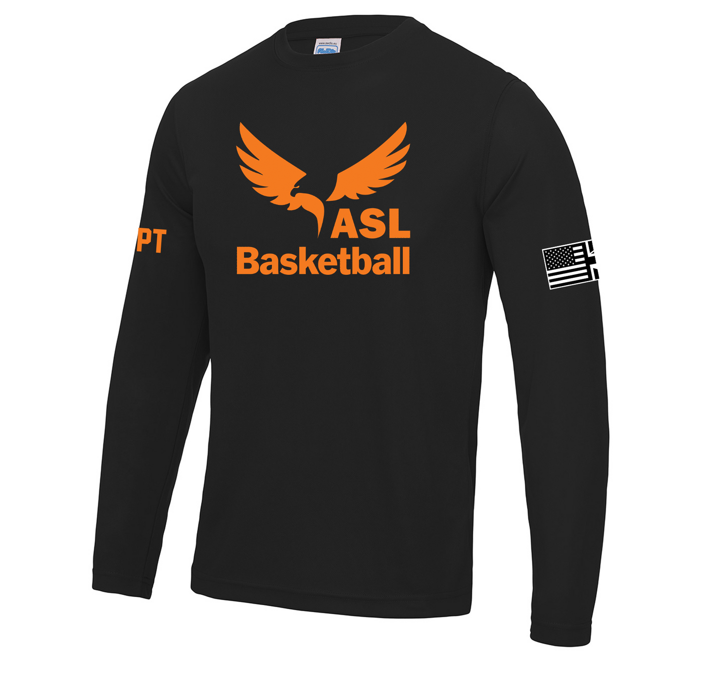 ASL Basketball Long Sleeve Tech Tee