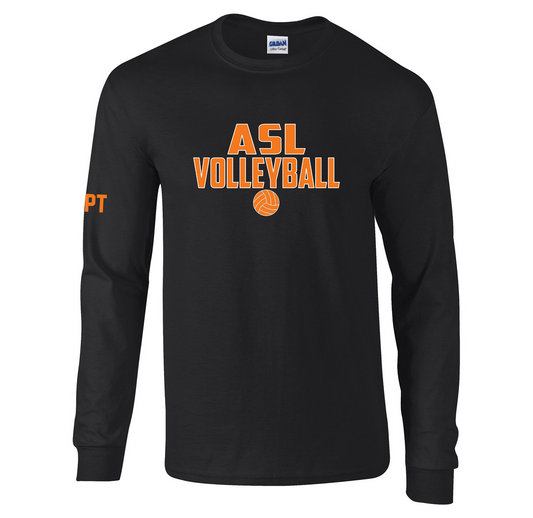 ASL Volleyball Long Sleeve Cotton Shirt