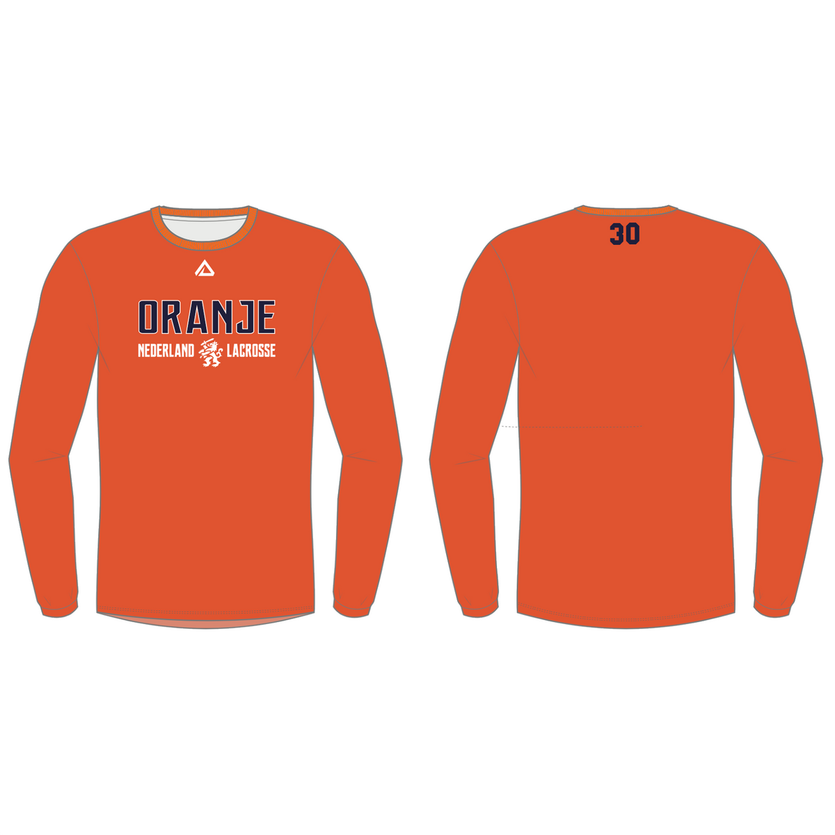 Nederland Lacrosse Long Sleeve Tech Tee