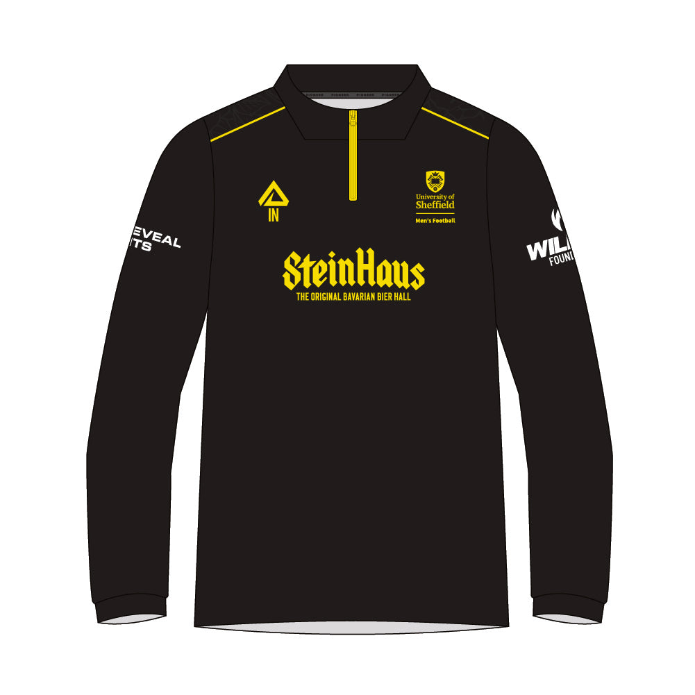University of Sheffield Men's Football 1/4 Zip Midlayer