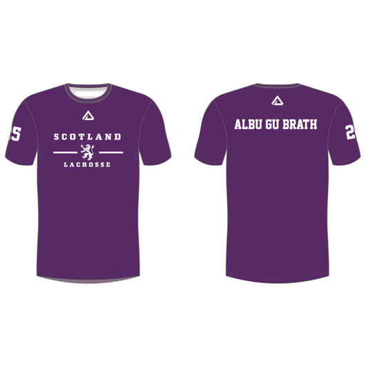 Scotland Lacrosse Men's Training Squad Short Sleeve Tech Tee