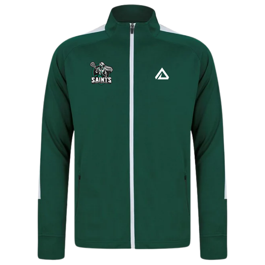 [GIRLS LOGO] St. Josephs Parish Saints Lacrosse Full Zip Tracksuit