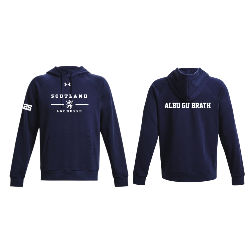 Scotland Lacrosse Men's Training Squad Under Armour Rival Fleece Hoodie