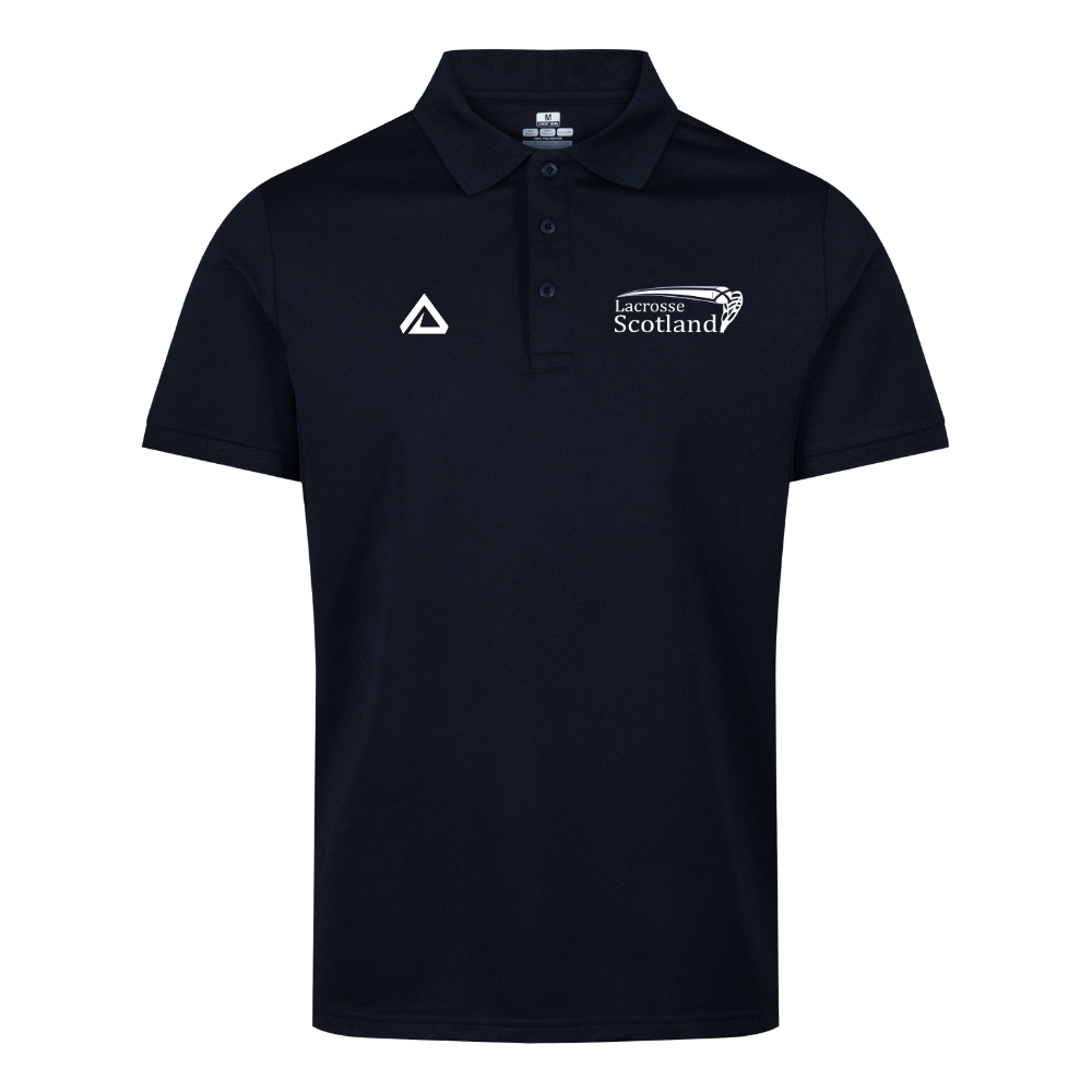 MANDATORY - Scotland Lacrosse Men's Training Squad Performance Polo Shirt