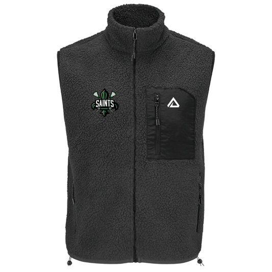St. Josephs Parish Saints Lacrosse Sherpa Fleece Bodywarmer