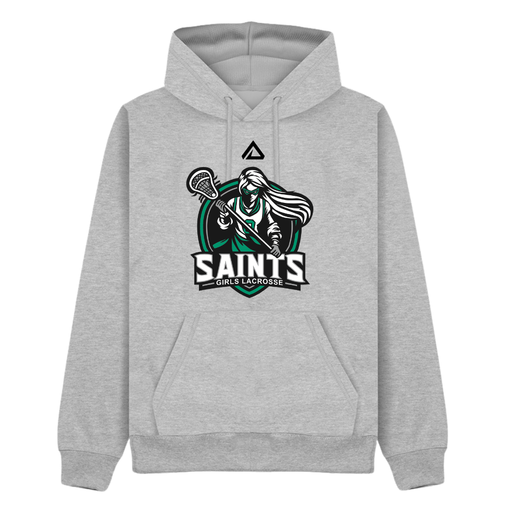 [GIRLS LOGO] St. Josephs Parish Saints Lacrosse Hooded Sweatshirt