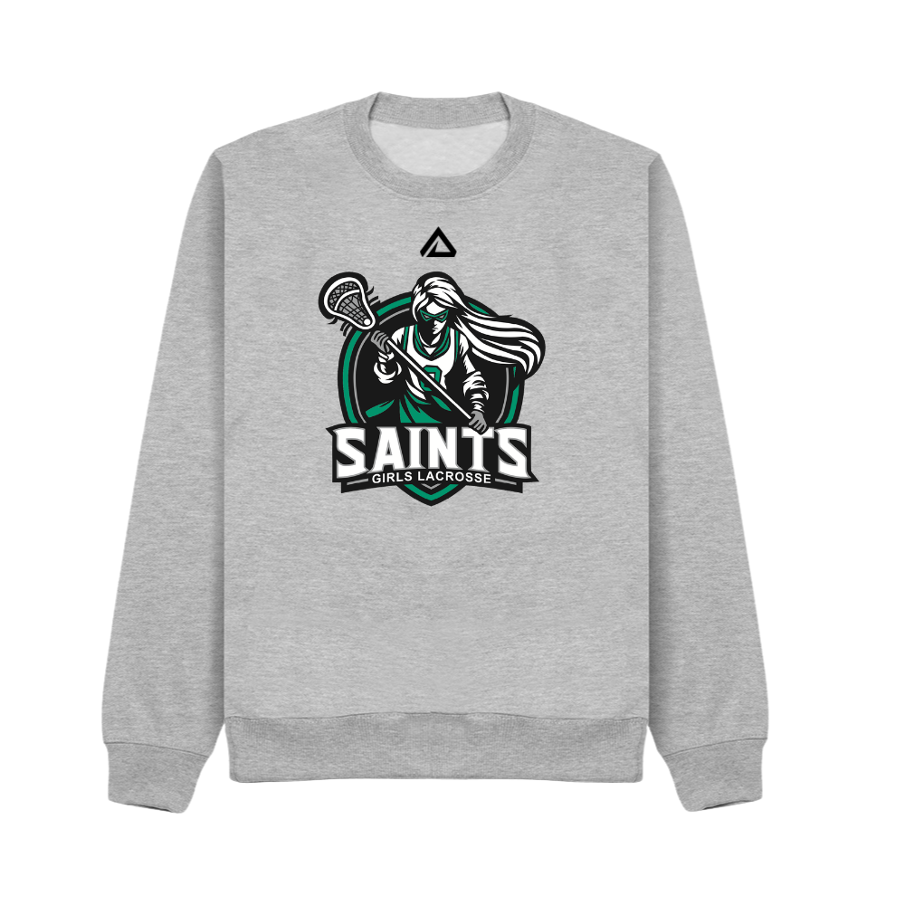 [GIRLS LOGO] St. Josephs Parish Saints Lacrosse Sweatshirt