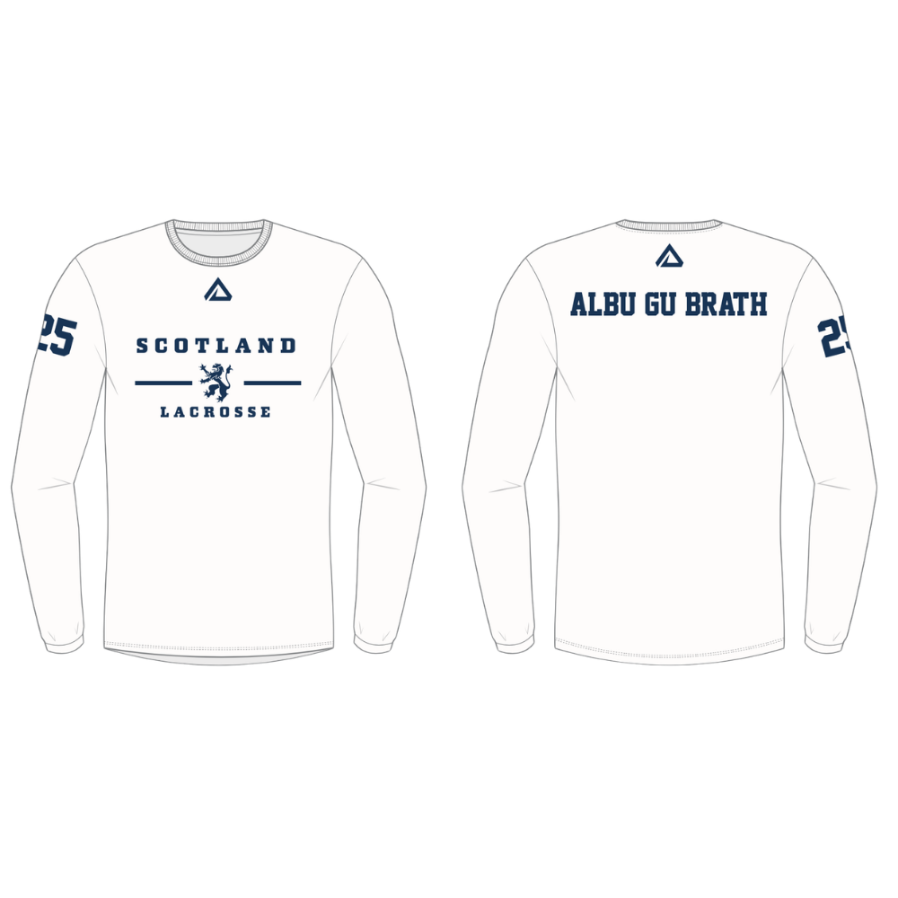 Scotland Lacrosse Men's Training Squad Long Sleeve Tech Tee
