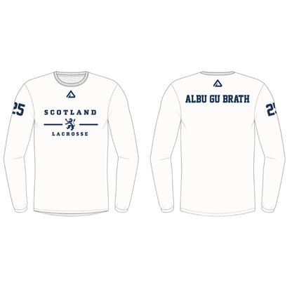 Scotland Lacrosse Men's Training Squad Long Sleeve Tech Tee