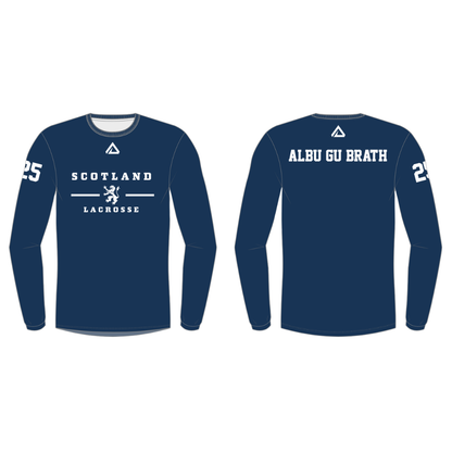 Scotland Lacrosse Men's Training Squad Long Sleeve Tech Tee