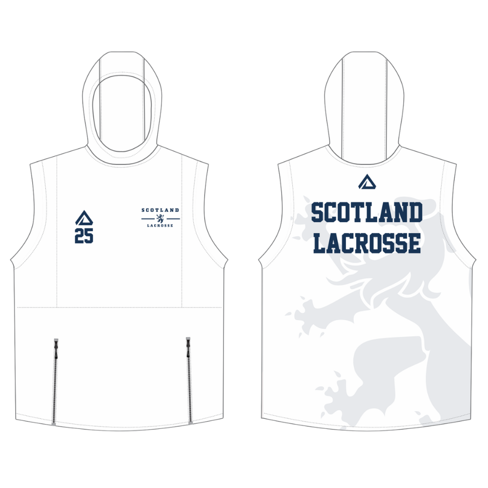 Scotland Lacrosse Men's Training Squad Sleeveless Jacket
