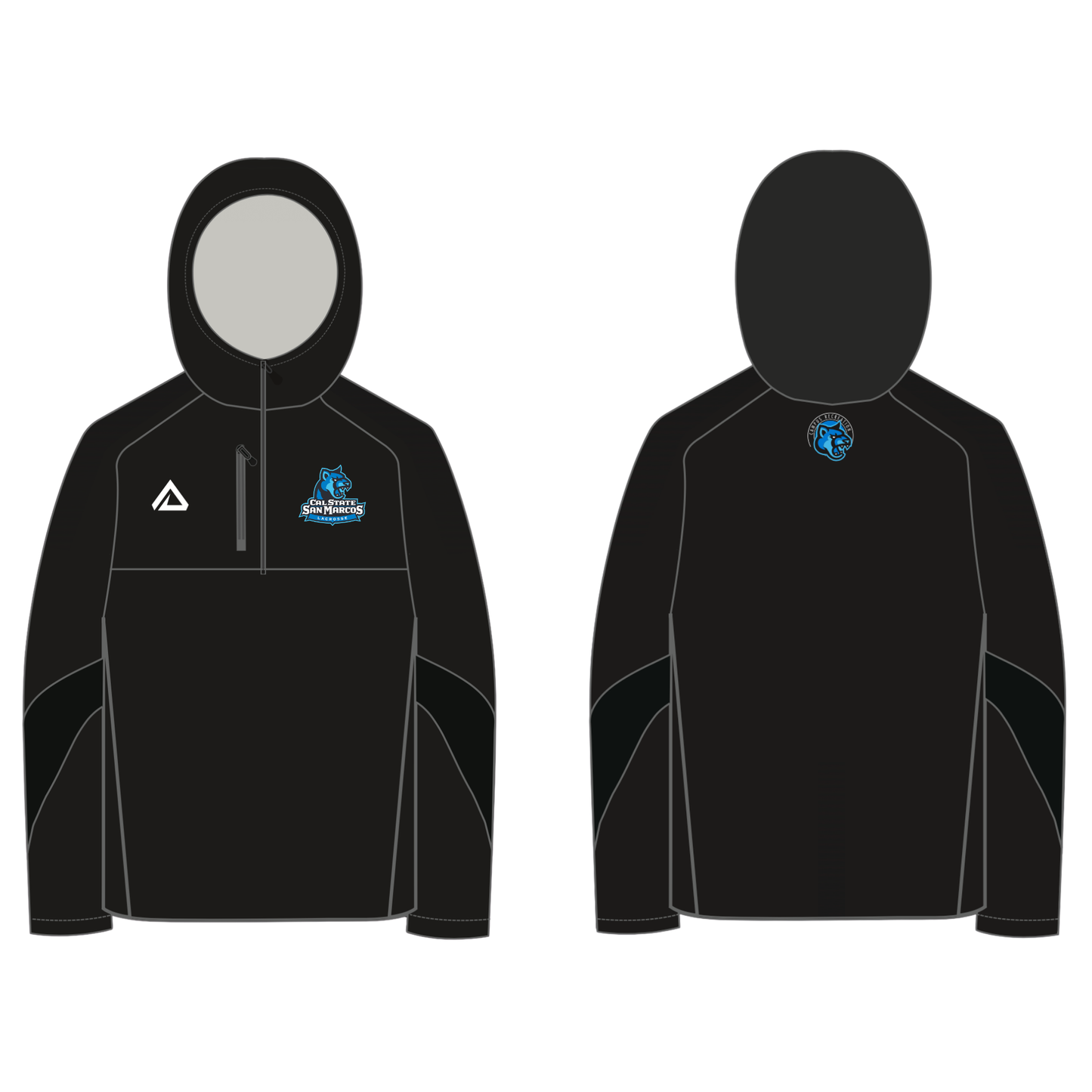 CSUSM Lacrosse 1/4 Zip Practise Jacket
