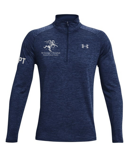 St Georges Tennis Under Armour 1/4 Zip Long Sleeve Tech Tee