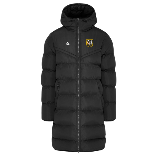 Emley Moor Rugby Club Long Puffer Jacket