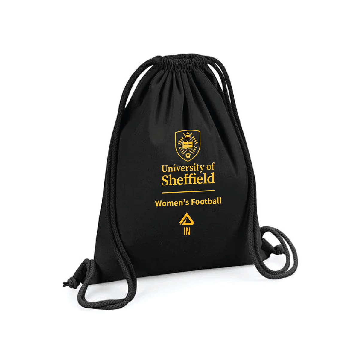University of Sheffield Women's Football Drawstring Bag