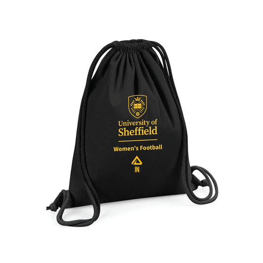 University of Sheffield Women's Football Drawstring Bag