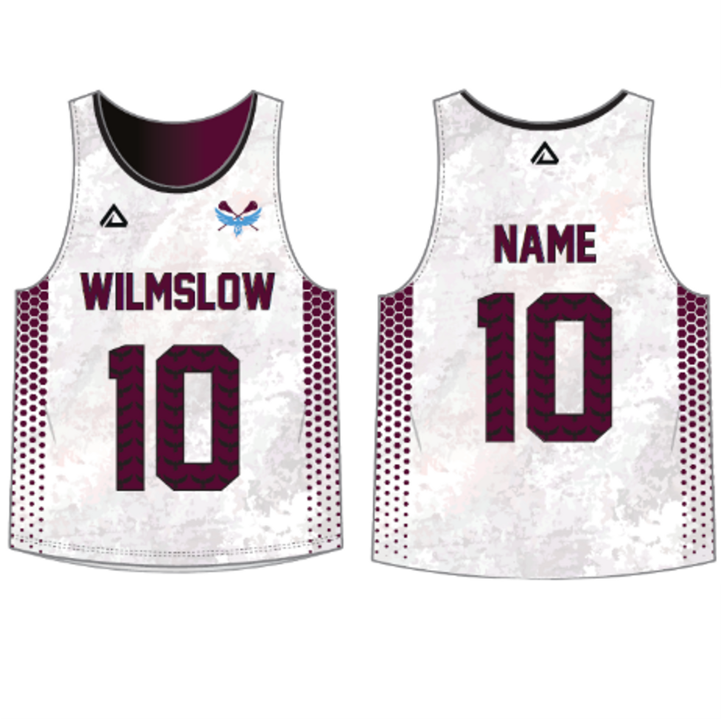 Wilmslow Lacrosse Club Reversible Pinnie