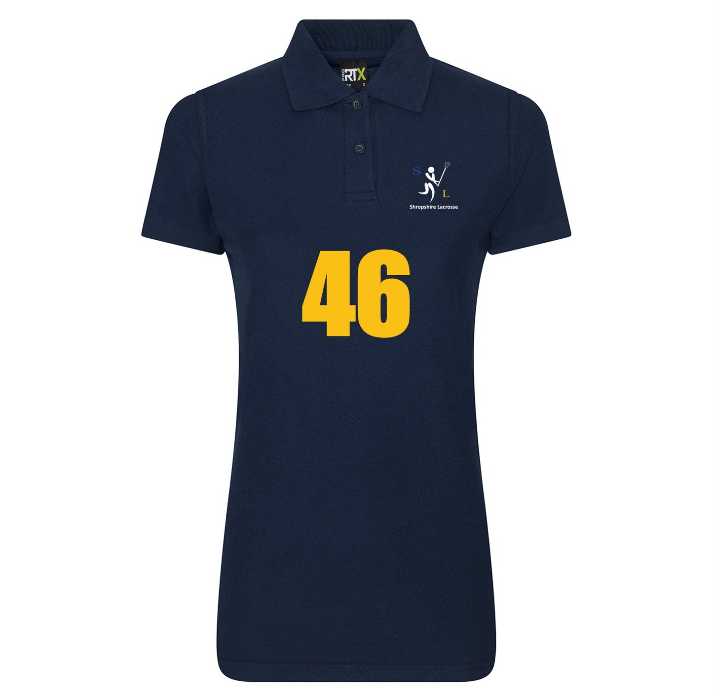 Shropshire Lacrosse Playing Polo Shirt