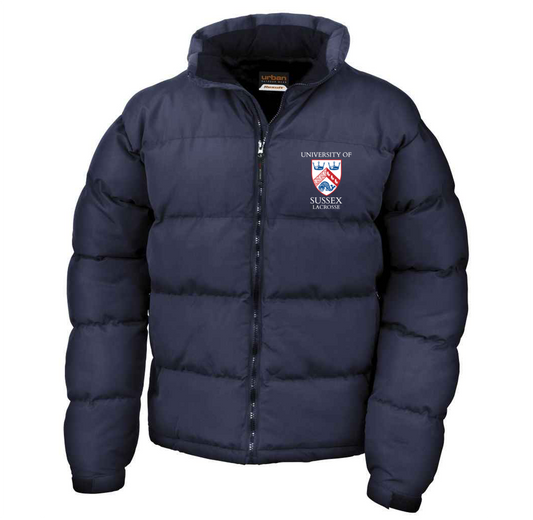 Uni of Sussex Lacrosse Puffa Jacket