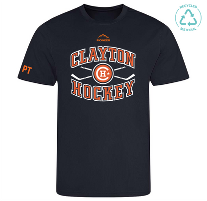 Clayton Ice Hockey Recycled Tech Tee