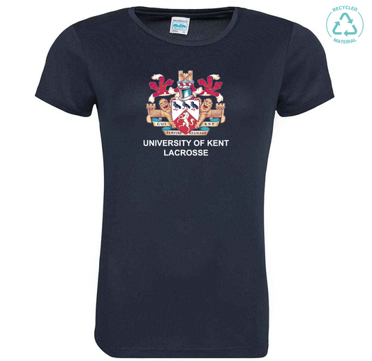 Uni of Kent Lacrosse Recycled Tech Tee