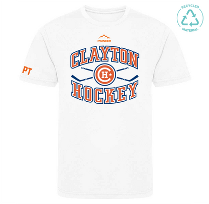 Clayton Ice Hockey Recycled Tech Tee