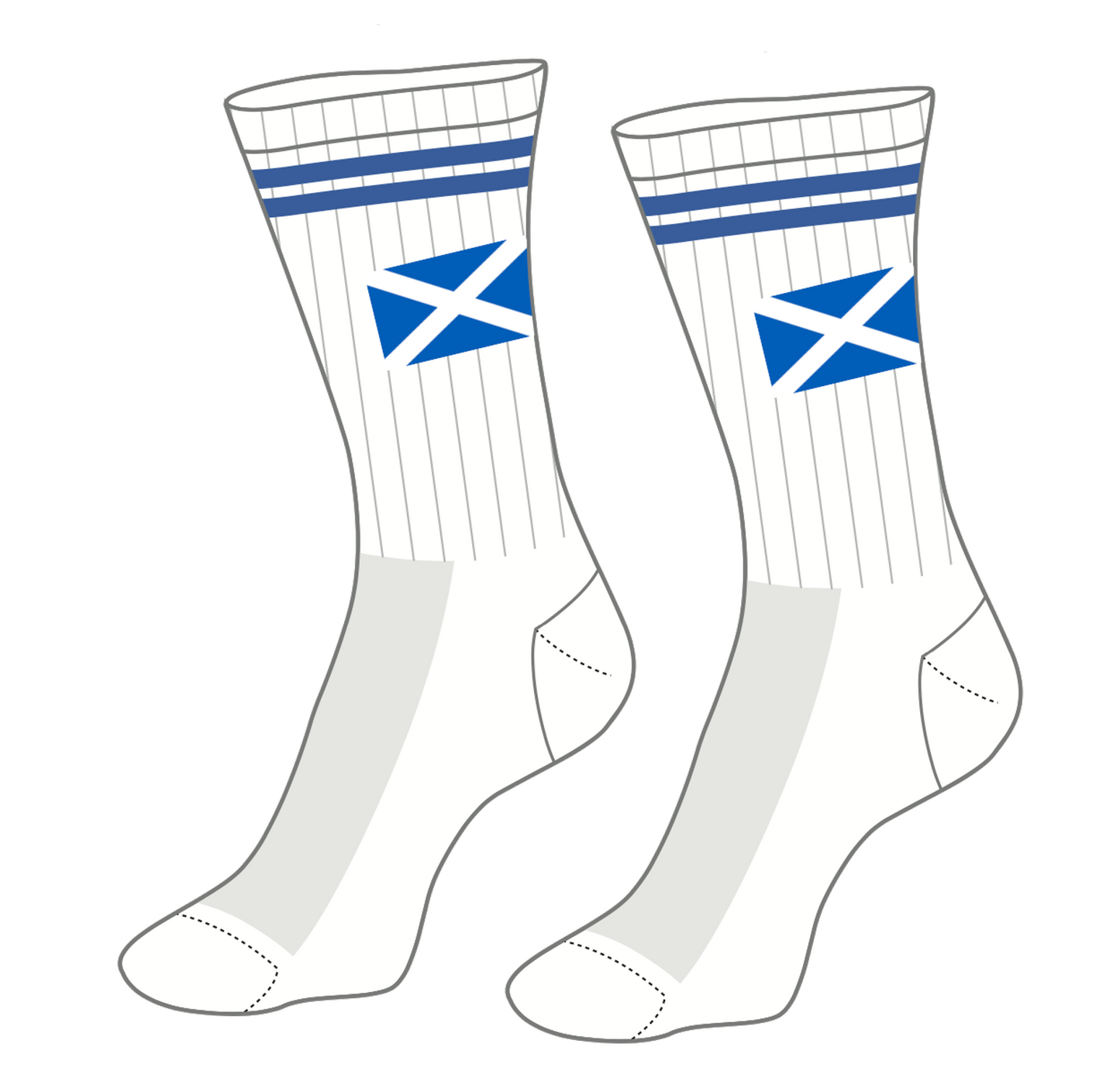 Scotland Lacrosse Socks - Coaches