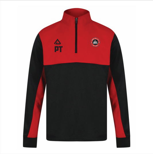 Abbey Hey JFC 1/4 Zip Colour Block Midlayer