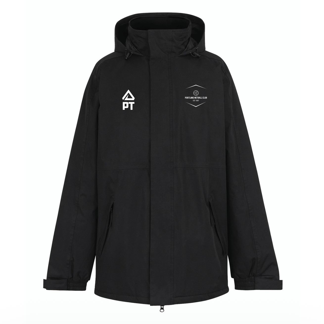 Portland Netball Club Pioneer Eden Parka Waterproof Jacket