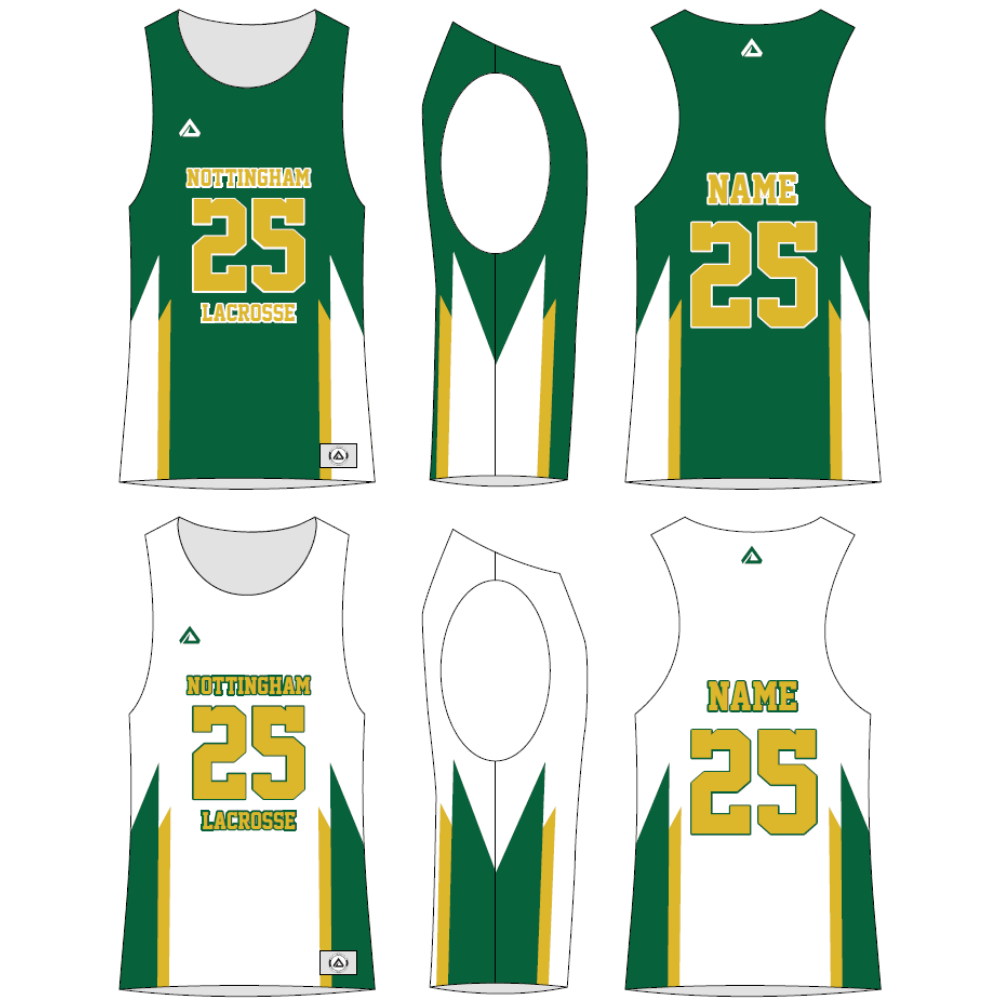 Nottingham Lacrosse Pioneer Reversible Pinnie