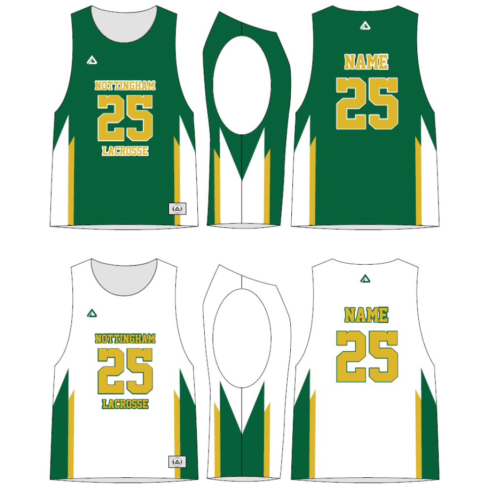 Nottingham Lacrosse Pioneer Reversible Pinnie