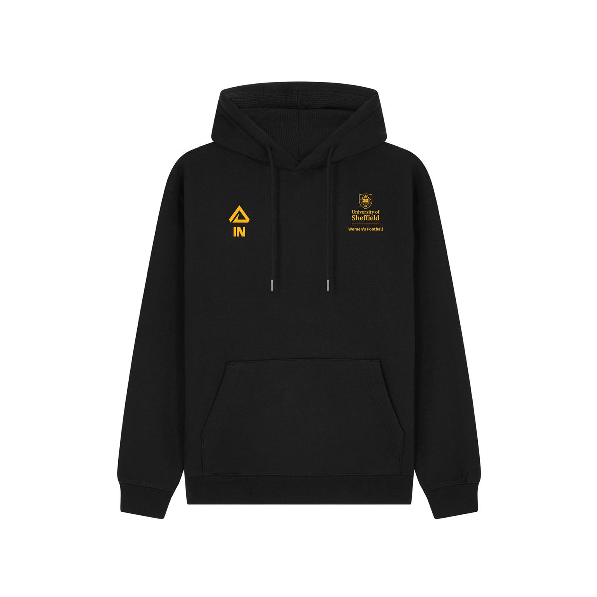 University of Sheffield Women's Football Sideline Hoodie - Black