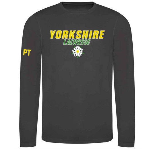 Yorkshire Lacrosse Long Sleeve Tech Tee