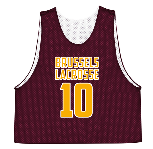 Brussels LC Reversible Mesh Lacrosse Pinnie