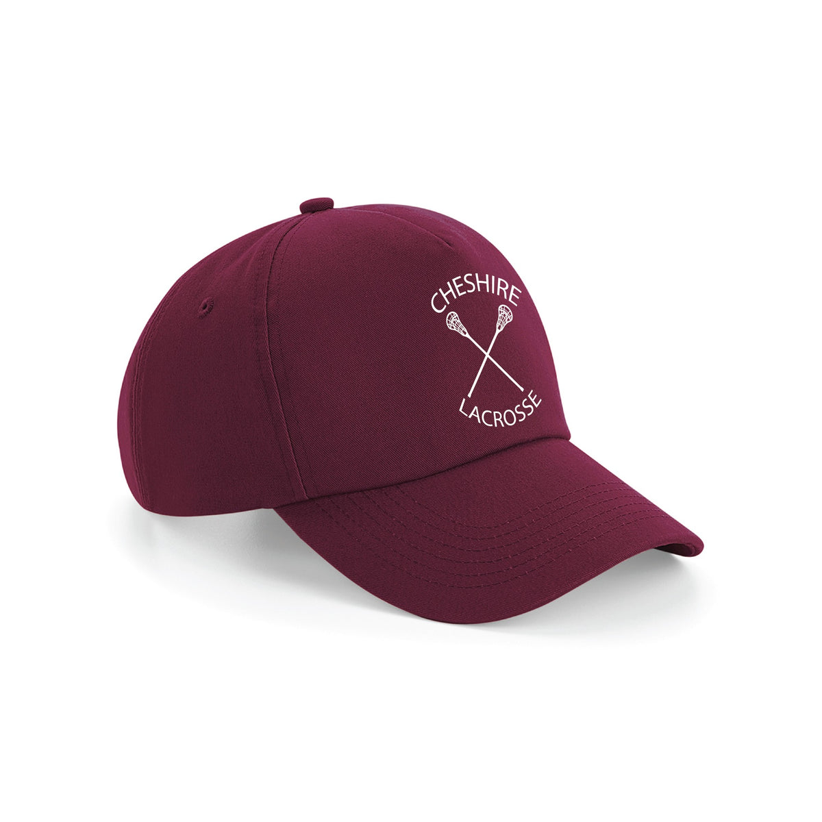Cheshire Lacrosse Lifestyle Cap - Burgundy