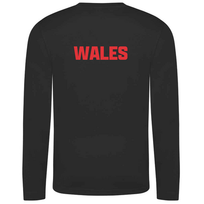 Wales Lacrosse 1/4 Zip Tech Top